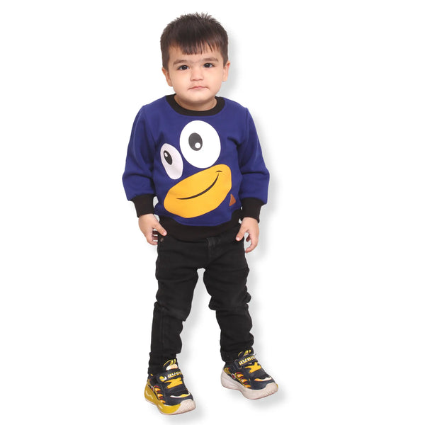 Kids Winter Green Sweatshirt - Eyespy - Zaarzi Pvt Ltd